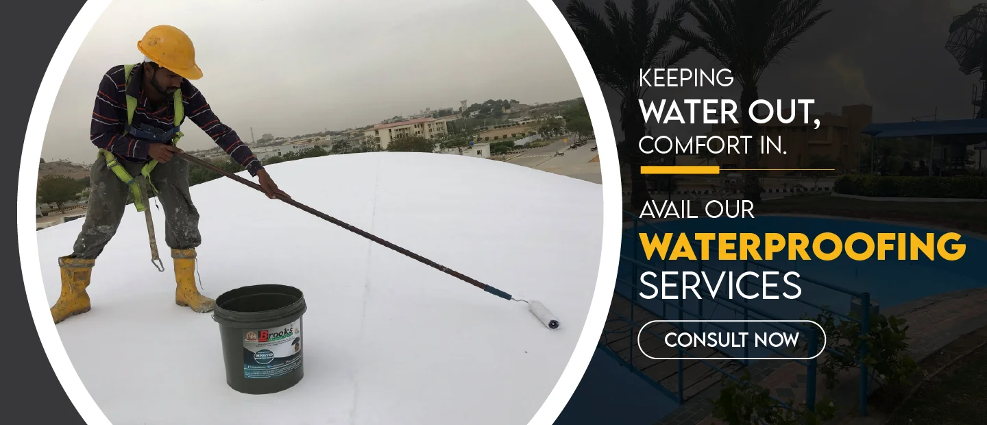 waterproofing service banner